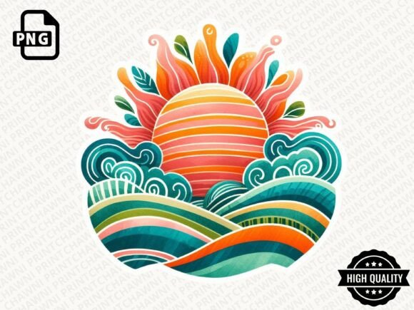 Download Kawaii Summer Sun Stickers PNG - Premium Resources
