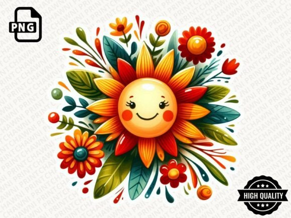 Download Kawaii Summer Sun Stickers PNG - Premium Resources